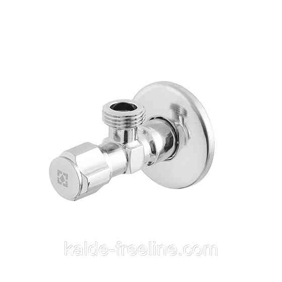 Кран кутовий приладовий Raftec Silver ABS four ribs handle 1/2" Харків