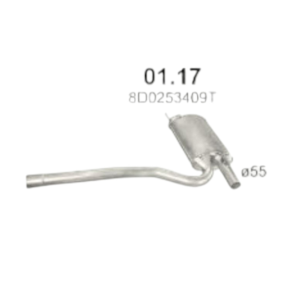 Резонатор 4 1.8 Ауди Мукачево - изображение 1