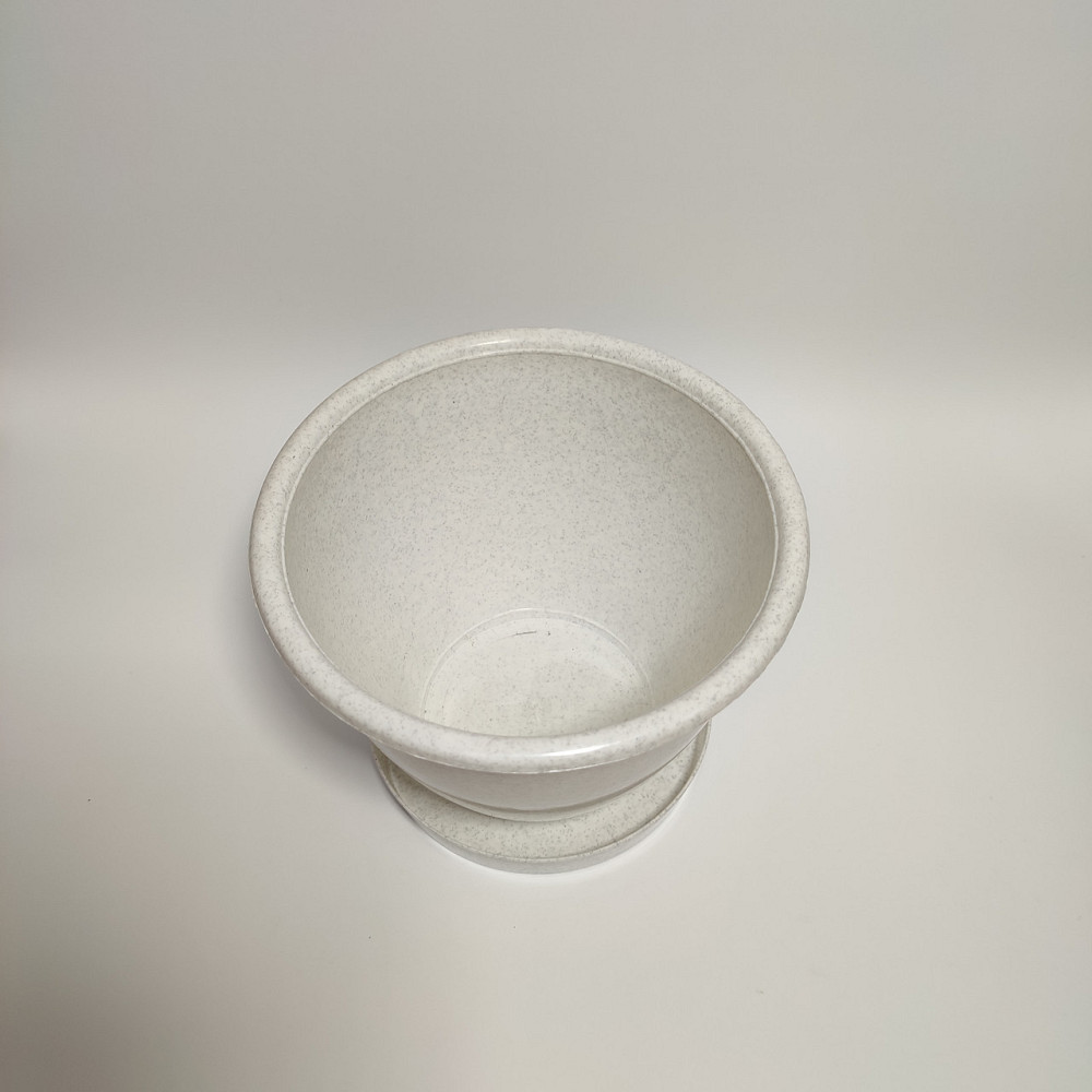 Цветочный горшок с подставкой 