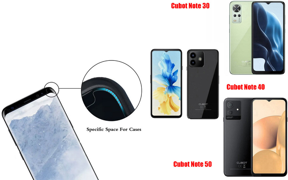 Захисне скло HyperGlass Pro для Cubot Note 30, Cubot Note 40, Cubot Note 50 – максимальна чутливість та захист Київ - фото 3