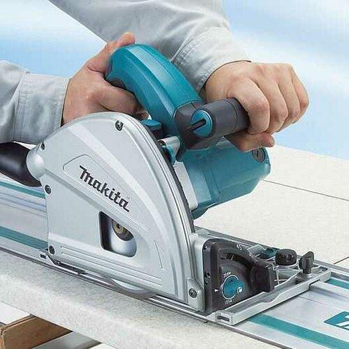 Профессиональная ручная погружная дисковая пила Makita SP6000J : 1300 Вт, 165мм, 55мм погружная Киев - изображение 8