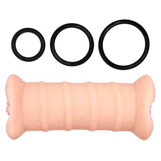 Мастурбатор-вагина с двумя входами и вибрацией CRAZY BULL - EMMA Double Vagina, BM-009148ZH Sex Aura Киев