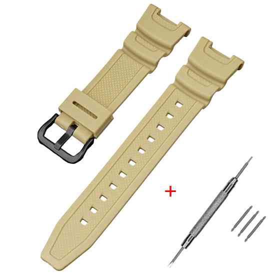 Ремешок для Casio SGW-100 Beige BK SBR Киев