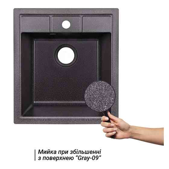 Кухонна мийка Lidz 460х515/200 GRF-13 (LIDZGRF13460515200) Київ