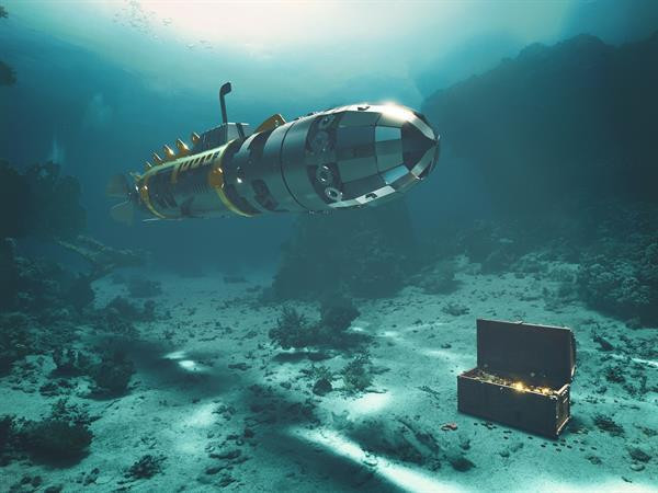 Колекційна модель-конструктор Metal Time Elusive Nautilus Підводний човен механічний (MT045) Харків - фото 10