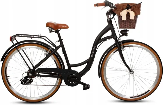 Велосипед Goetze Mood Alu Lekki Shimano Kosz Czarny 28 2023 Київ