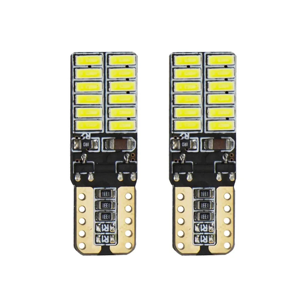 Светодиодные лампы T10 W5W для авто 2 шт, белые Киев - изображение 5