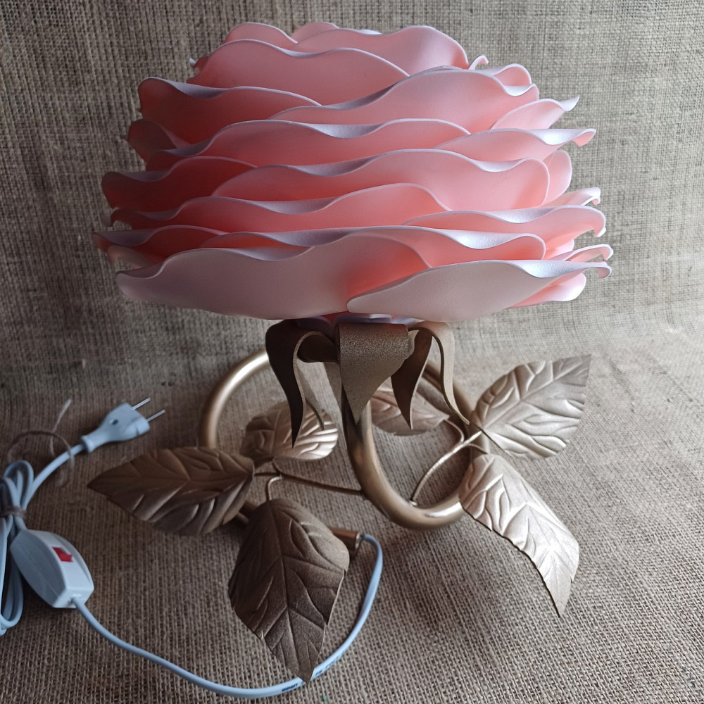 Світильник-нічник "Пудрова троянда Дніпро - фото 5