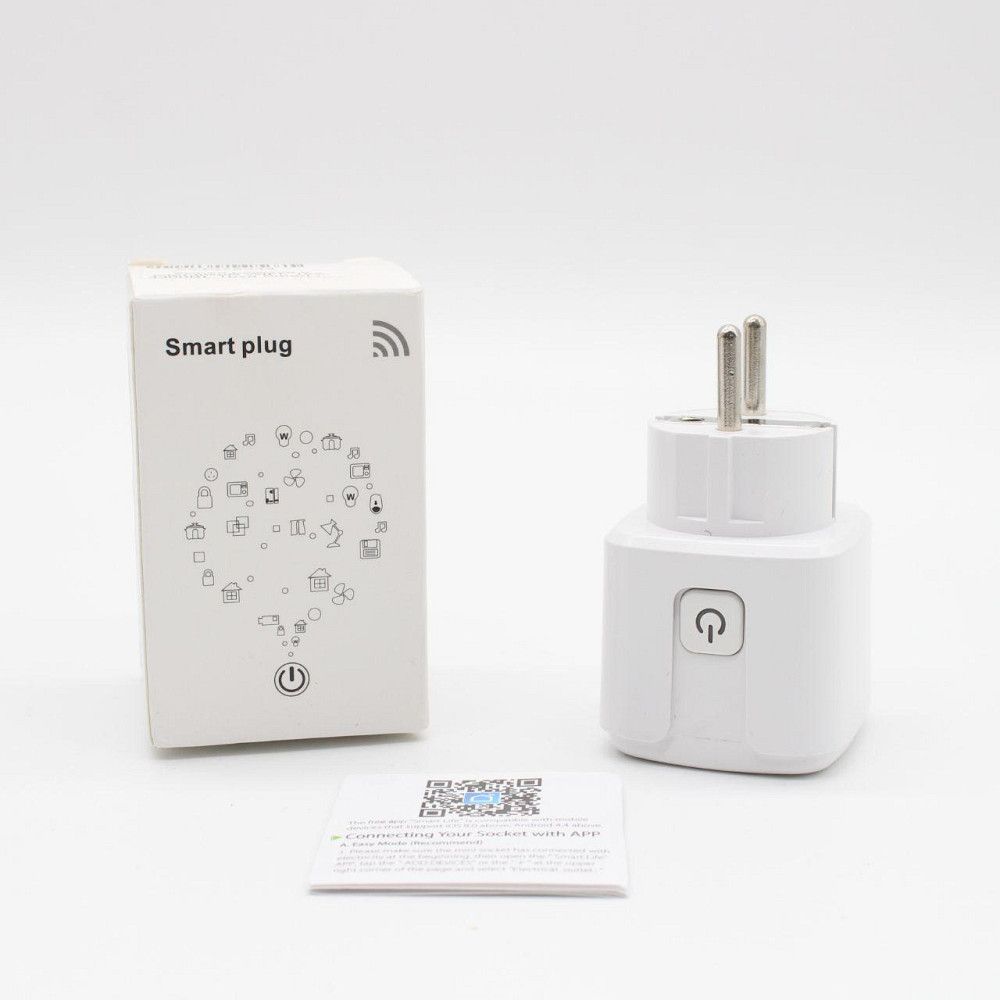 Розумна WIFI розетка з лічильником 16А, 3300Вт, Tuya Smart / Смарт розетка / Дистанційна вайфай розетка Київ - фото 10