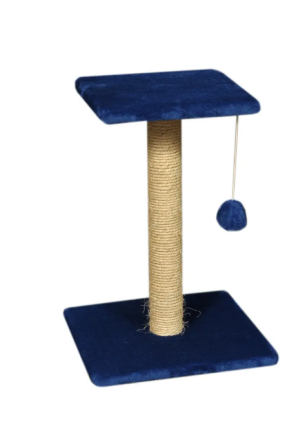 Дряпка (дряпка) Мур-Мяу "Трійка" в сизалевій мотузці, 30х30, висота 50см Київ