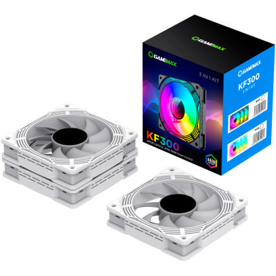 Кулер для корпуса Gamemax KF300 WH Винница - изображение 7