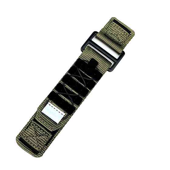 Ремінець для годинника Nylon Pro Army Green 22 мм SBR Київ