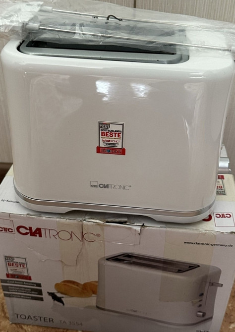 Тостер CLATRONIC TA 3554 White. Київ - фото 4