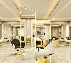 Перукарська Консоль Calissimo Konsola Konsoleta Fryzjerska Lustro Rama Aluminiowa Led 200X80 Pro Киев