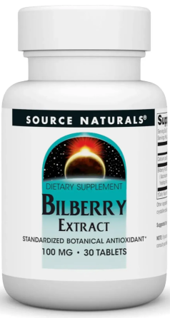 Черника экстракт Source 100 mg Naturals Bilberry Extract 30 таб Киев