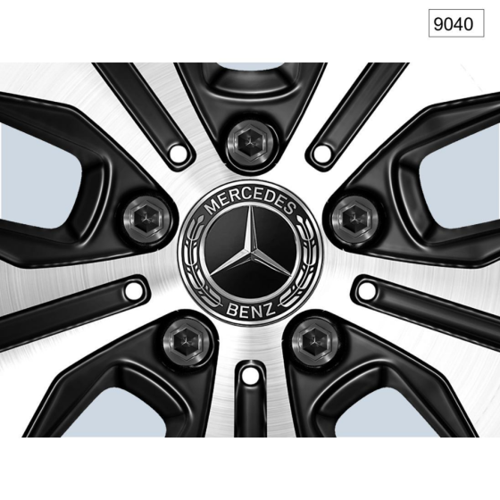 Mercedes-Benz  A2224002200 9040 Ковпачок маточини чорний C-Class W205 GLC X253 E-class W213 E-class Coupe C238 CLS C257 SLK/SLC R172 C-Class W204 E-Cl Одеса