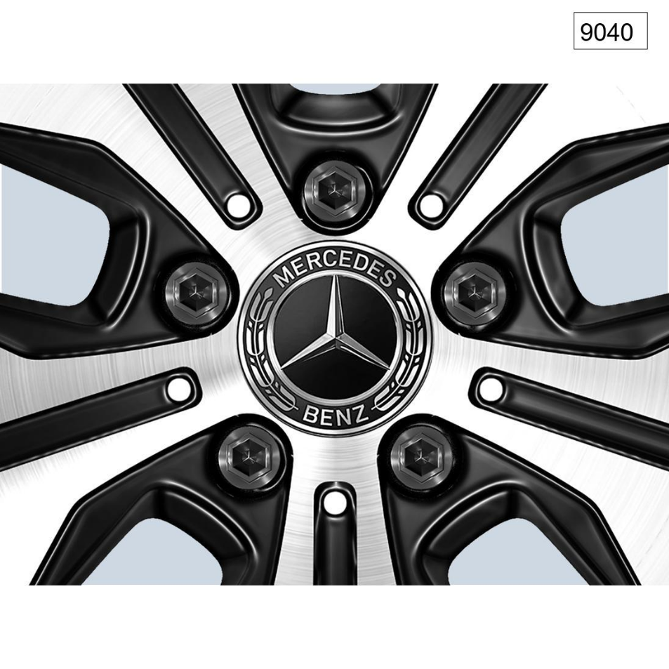 Mercedes-Benz  A2224002200 9040 Ковпачок маточини чорний C-Class W205 GLC X253 E-class W213 E-class Coupe C238 CLS C257 SLK/SLC R172 C-Class W204 E-Cl Одеса - фото 4