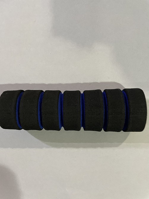 Поролон на руль велосипеда (синий) Мукачево - изображение 1