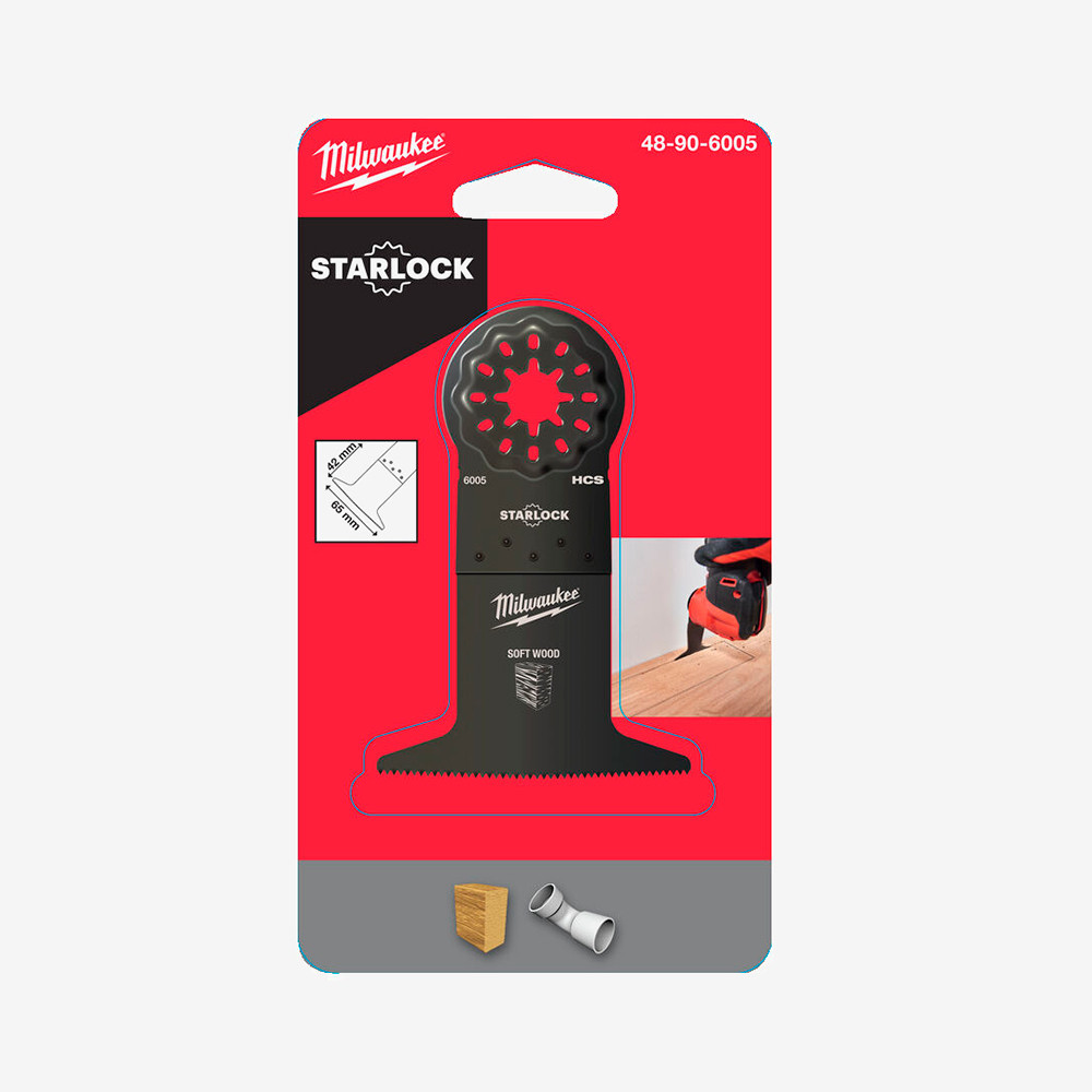 Полотно STARLOCK MILWAUKEE для багатофункціонального інструмента, 65x42мм Одеса - фото 2