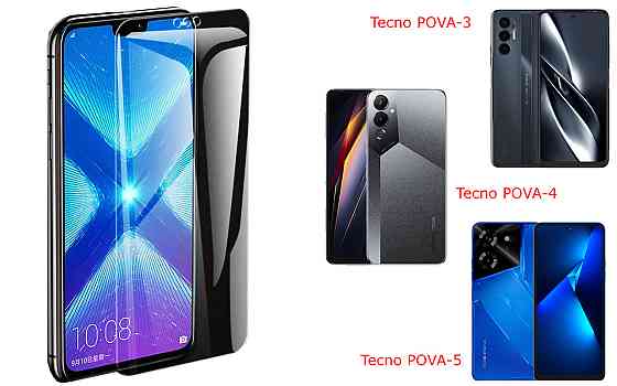 Защитное стекло NeoGlass для Tecno POVA-3, POVA-4, POVA-5 – ультрапрозрачное и устойчивое Киев