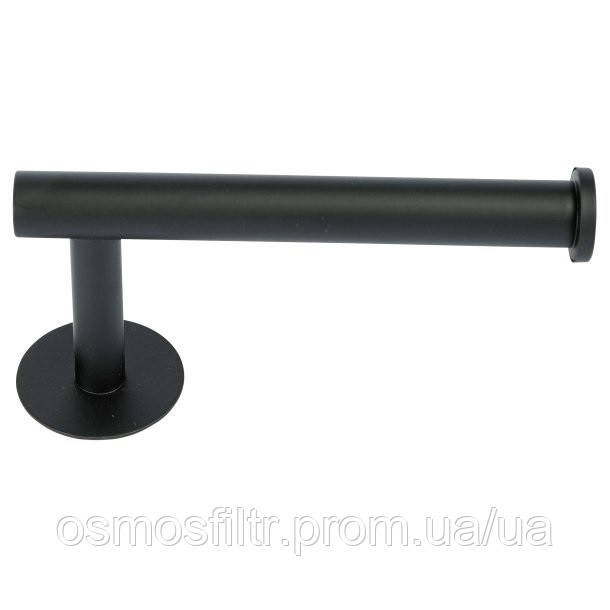 Держатель для туалетной бумаги Axentia Nero нерж.сталь порошковое покрытие 16 х 9 х 5 см (135998) Киев - изображение 1