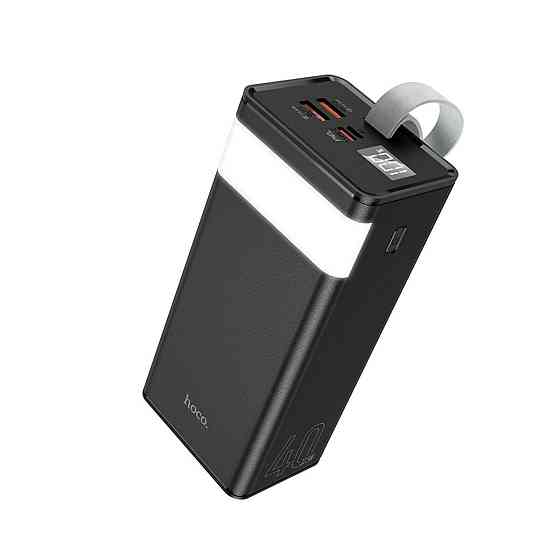 Зовнішній акумулятор HOCO J86 Powermaster 22.5W fully compatible power bank(40000mAh) Black Киев
