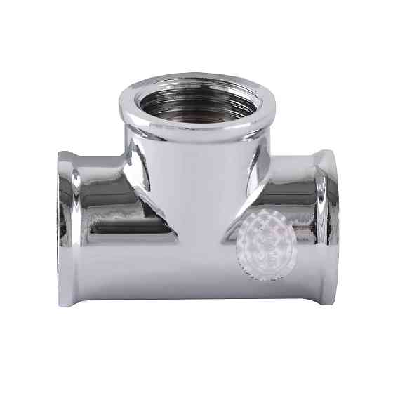 Трійник SOLOMON 3/4″ ВВВ хром 8202 Киев