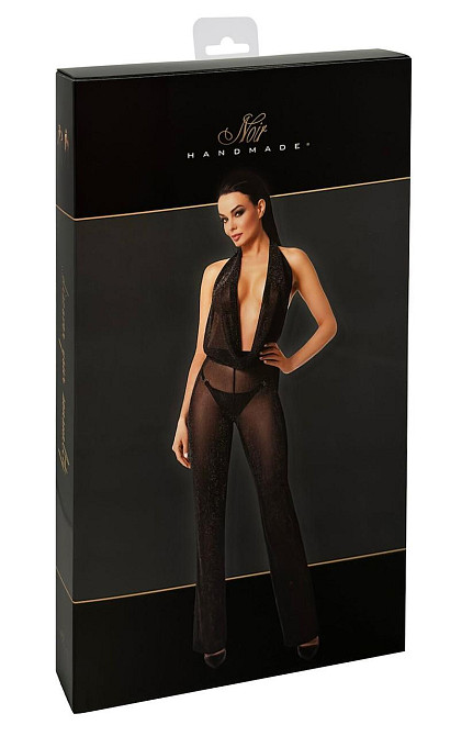 Комбінезон Noir Handmade F350 Shiny tulle overall — XL Sex Aura Київ - фото 6