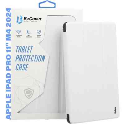 Чехол для планшета BeCover Smart Case Apple iPad Pro 11" M4 2024 White (711629) Винница