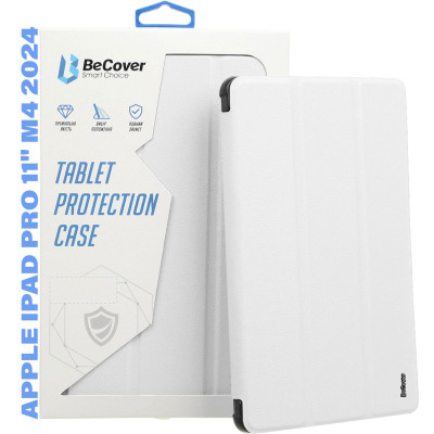 Чехол для планшета BeCover Smart Case Apple iPad Pro 11" M4 2024 White (711629) Винница - изображение 1