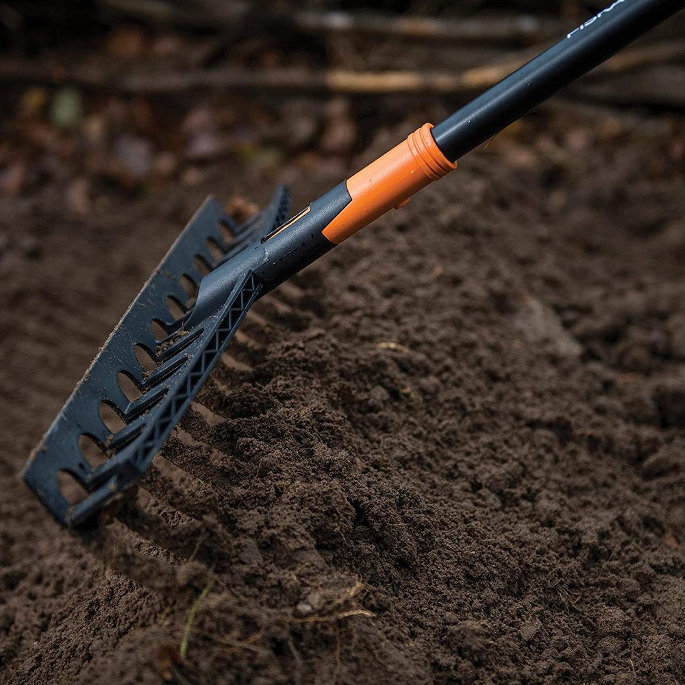 Садові граблі 12 зубців Fiskars "Solid" (M) (1003466/135066) Пластик поліамід Нововолинськ - фото 14