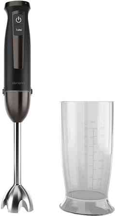 Блендер AIWA ABL-1500 Kenkiri ручний/ 1500Вт/ 40 швидк./ TURBO/ чаша для змішування 800мл/ чорний Вінниця