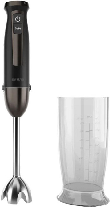 Блендер AIWA ABL-1500 Kenkiri ручний/ 1500Вт/ 40 швидк./ TURBO/ чаша для змішування 800мл/ чорний Вінниця - фото 1