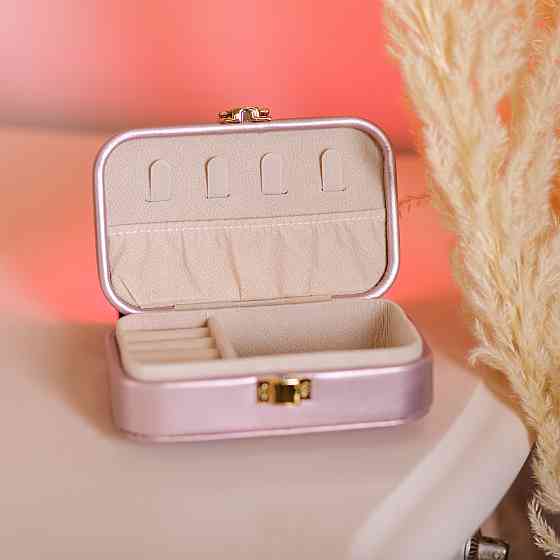 Еко-шкатулка для прикрас з застібкою 12×7.5 см Київ