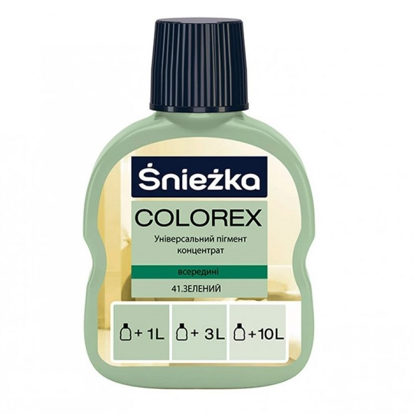 Барвник Sniezka Colorex 41 зелений Киев - изображение 1