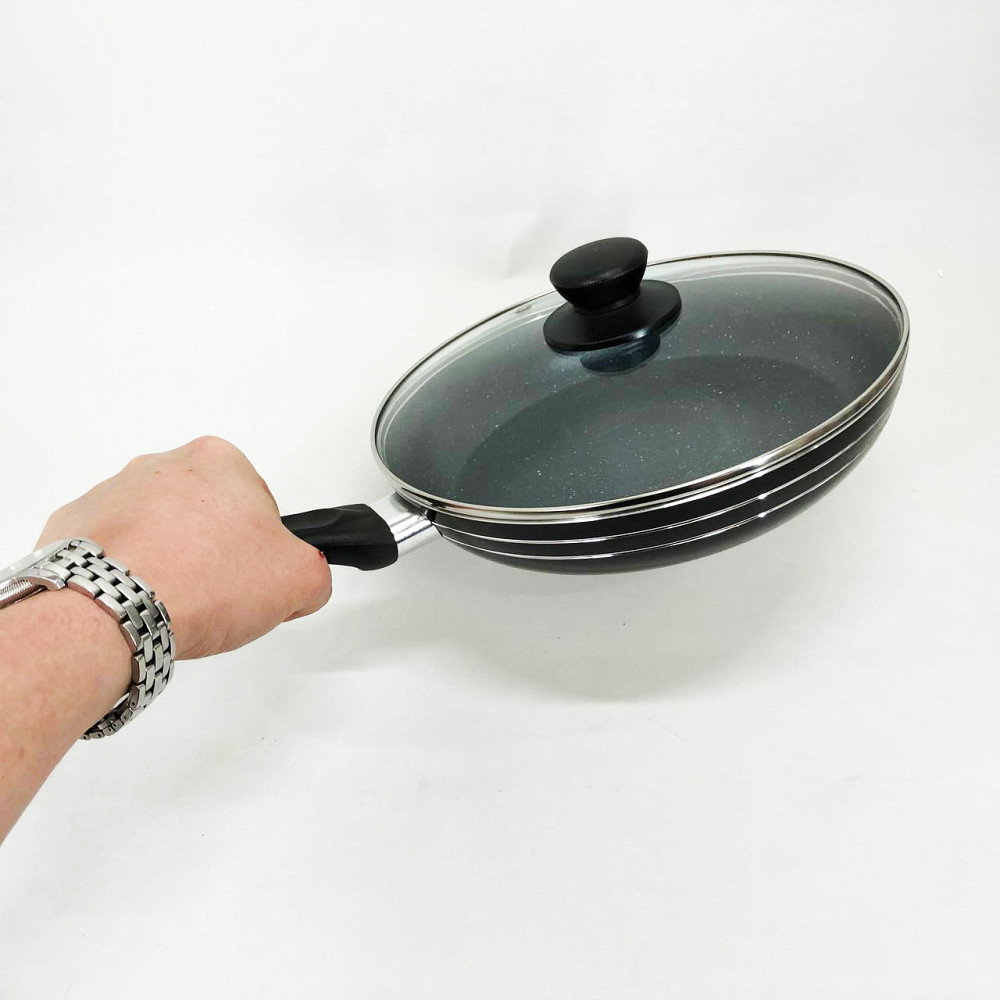 Легкая сковорода для домашней кухни UNIQUE, Качественная сковорода для дома, Долговечные сковородки TQ-25 Львов - изображение 9