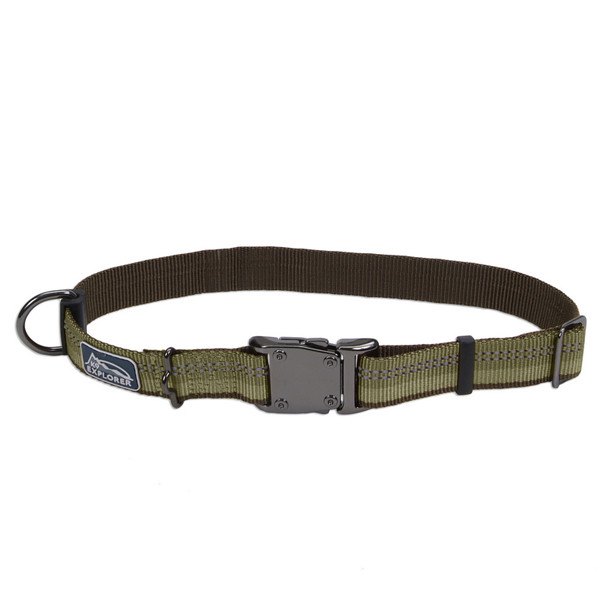 Coastal K9 Explorer Collar КОСТАЛ К9 ЭКСПЛОРЕР светоотражающий ошейник для собак, 2.5х30-46см Киев - изображение 1