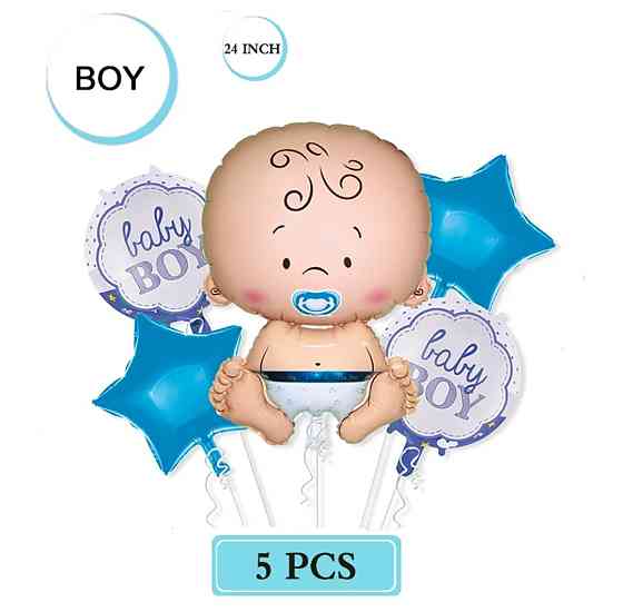 Набір повітряних кульок baby boy (5 предметів) Київ