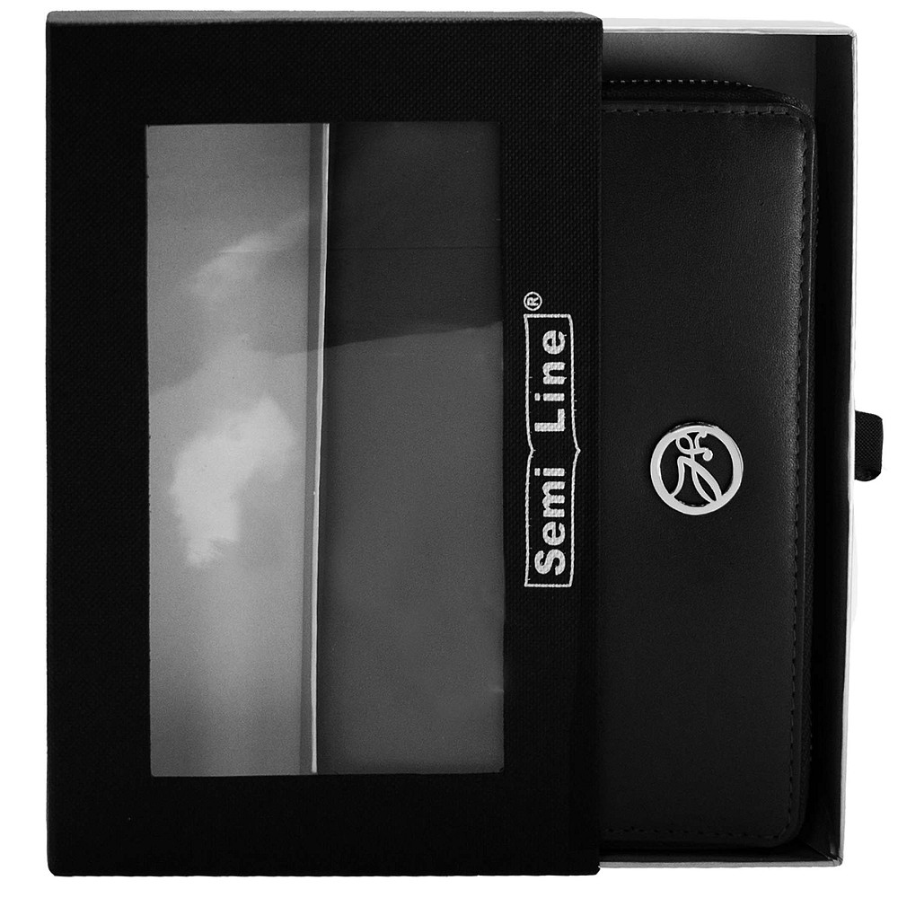 Кошелек женский кожаный Semi Line RFID Black (P8271-0) Вінниця - фото 3