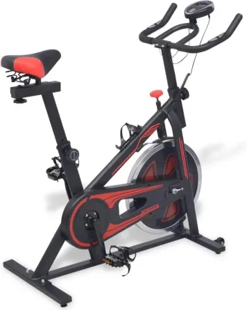 Велотренажер Zakito Europe Treningowy Compact 15Kg Czarno Czerwony Київ