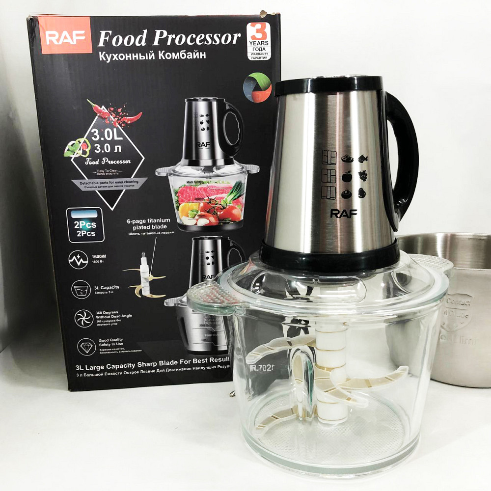 Блендер настільний електричний RAF, Блендер міксер з чашею для подрібнення міксер смузі UM-96 Івано-Франківськ - фото 1