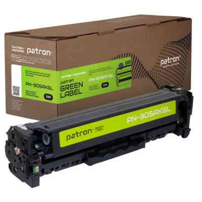Картридж Patron HP 305A (CE410A) black Green Label (PN-305AKGL) Винница