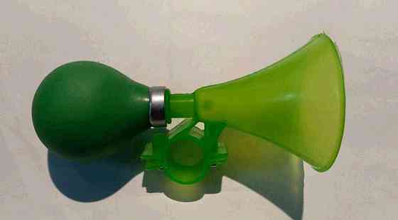 Сигнал-клаксон повітряний велосипедний (K9) (зелений) Мукачево