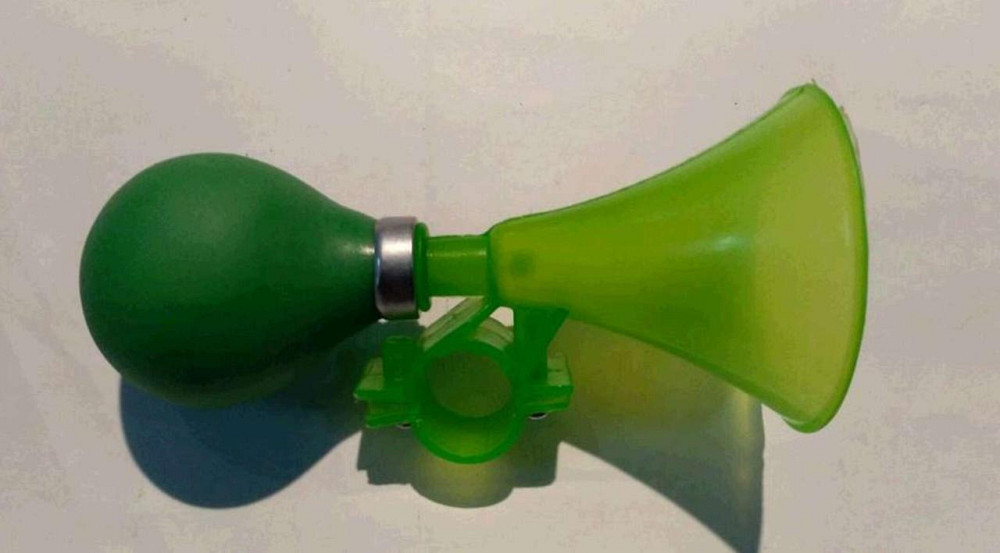 Сигнал-клаксон повітряний велосипедний (K9) (зелений) Мукачево - фото 1