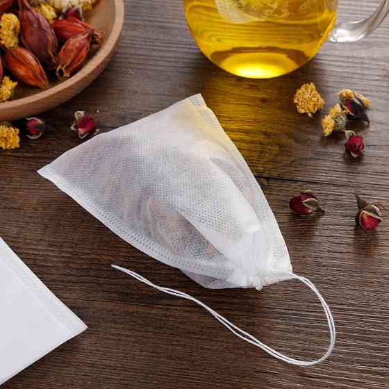 Чайні пакетики для заварювання 100 шт, одноразові Київ