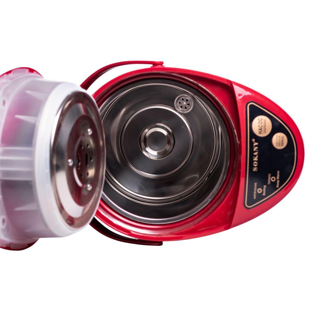 Термопот с функцией поддержки температуры 6.8 л чайник термос 1600 Вт Sokany SK-09053 Киев - изображение 10