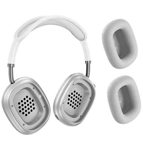 Бездротові накладні навушники HOCO W65 Happy BT headphones Silver Одеса