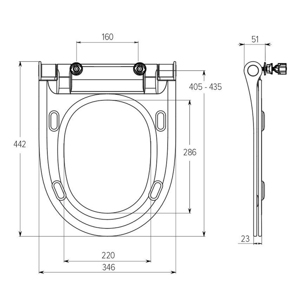 Сидіння для унітазу SoloPlast СПМ-12 Киев - изображение 3