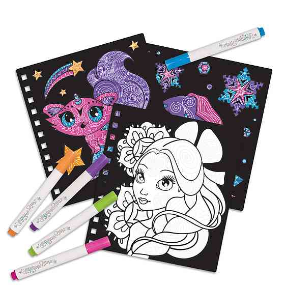 Набір для творчості – Розмальовка: Візерунки на оксамиті Дніпро