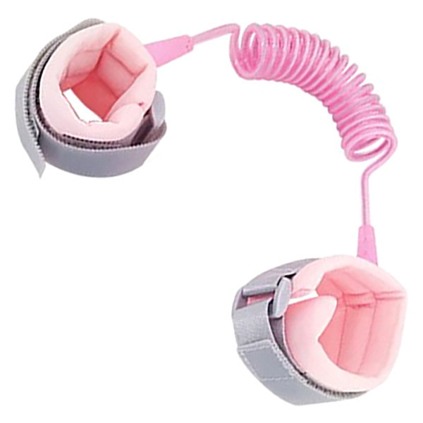 Наручный ремешок-антипотеря для безопасности ребенка Child anti lost strap (Розовый) Николаев - изображение 1